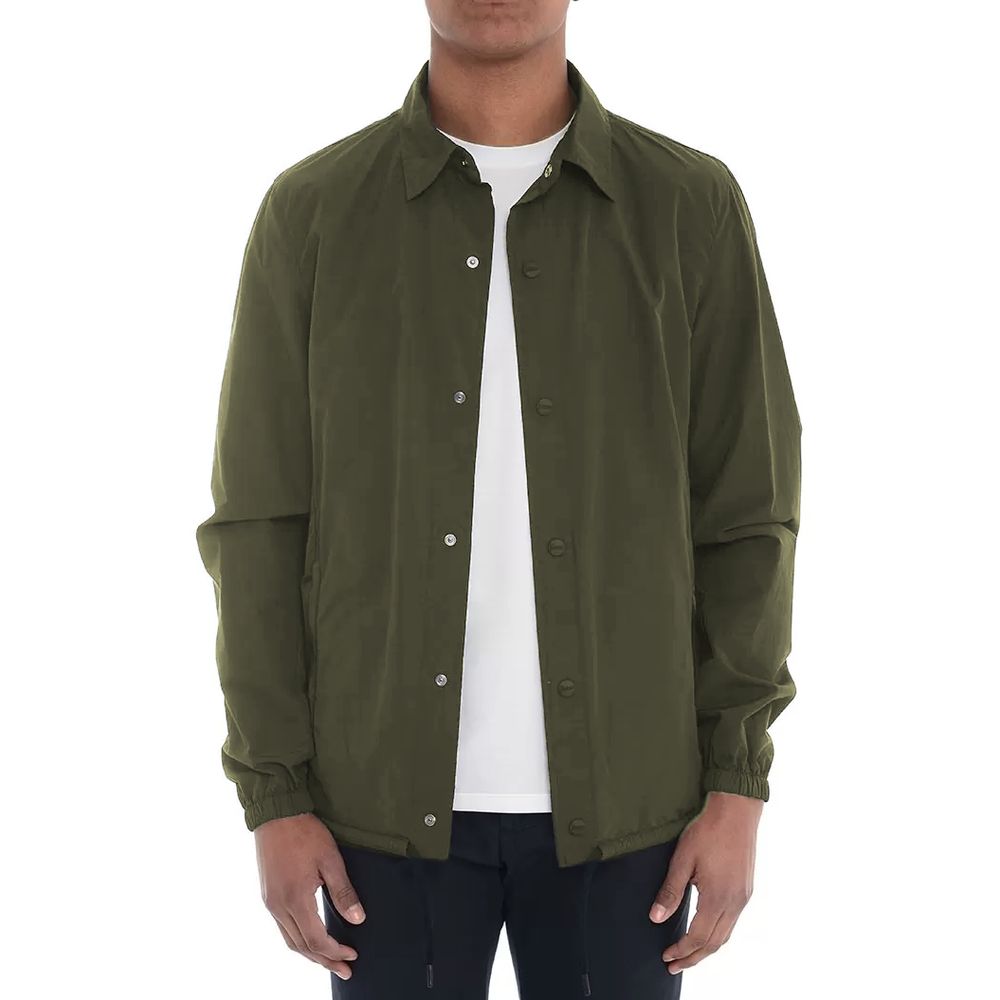 Jachetă Herno Green Nylon