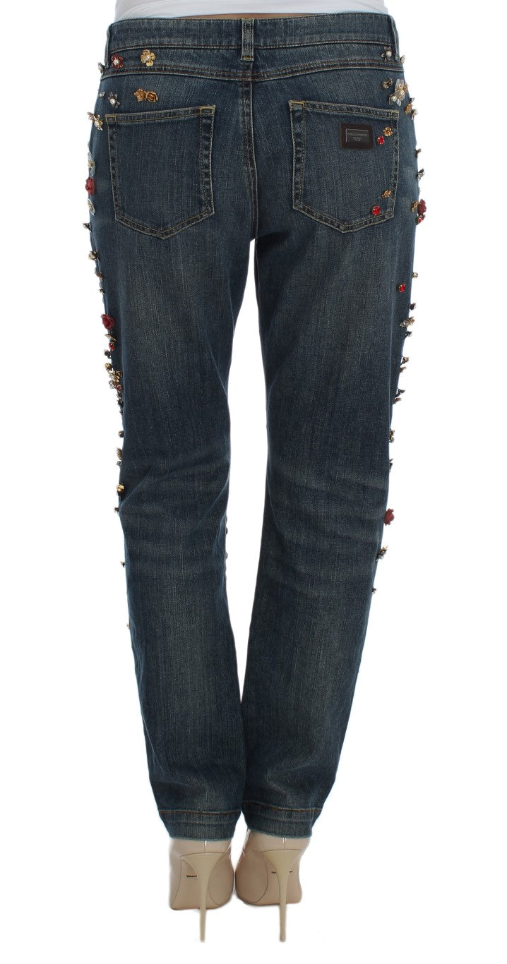 Dolce &amp; Gabbana – Enchanted Sicily – Boyfriendjeans mit Kristallherz