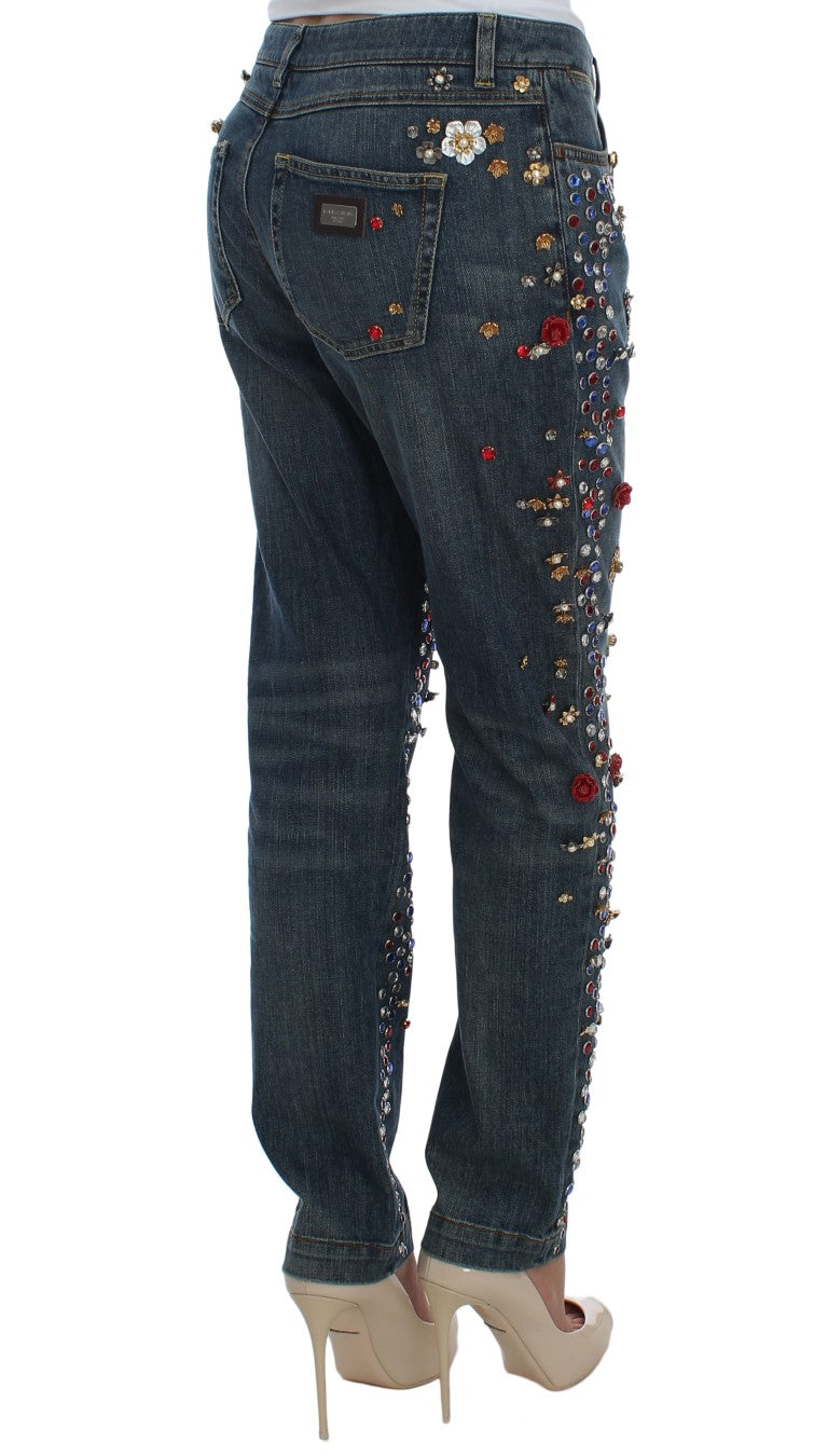 Dolce &amp; Gabbana – Enchanted Sicily – Boyfriendjeans mit Kristallherz