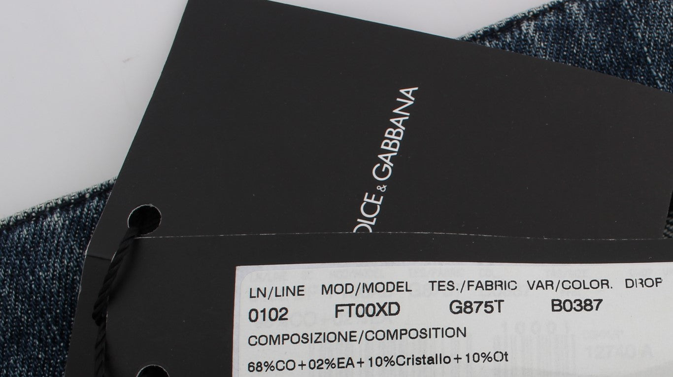 Dolce &amp; Gabbana – Enchanted Sicily – Boyfriendjeans mit Kristallherz
