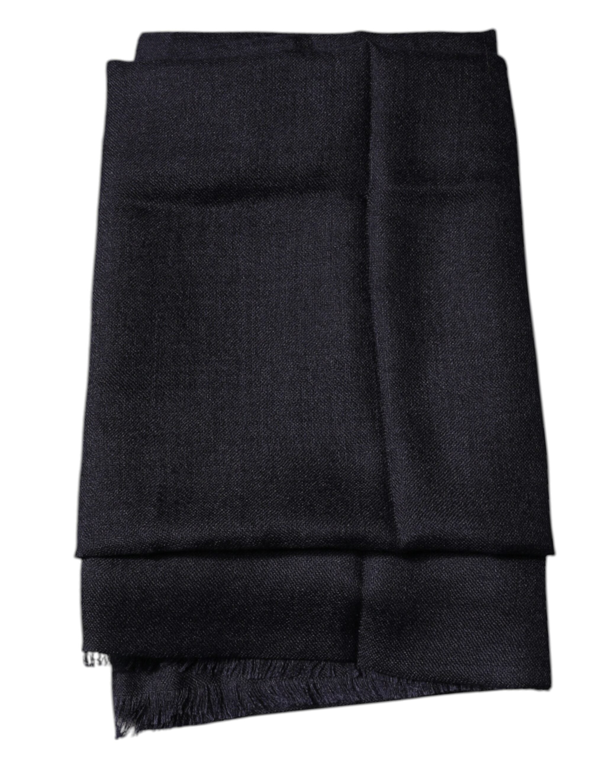 Șal Dolce &amp; Gabbana din cașmir negru