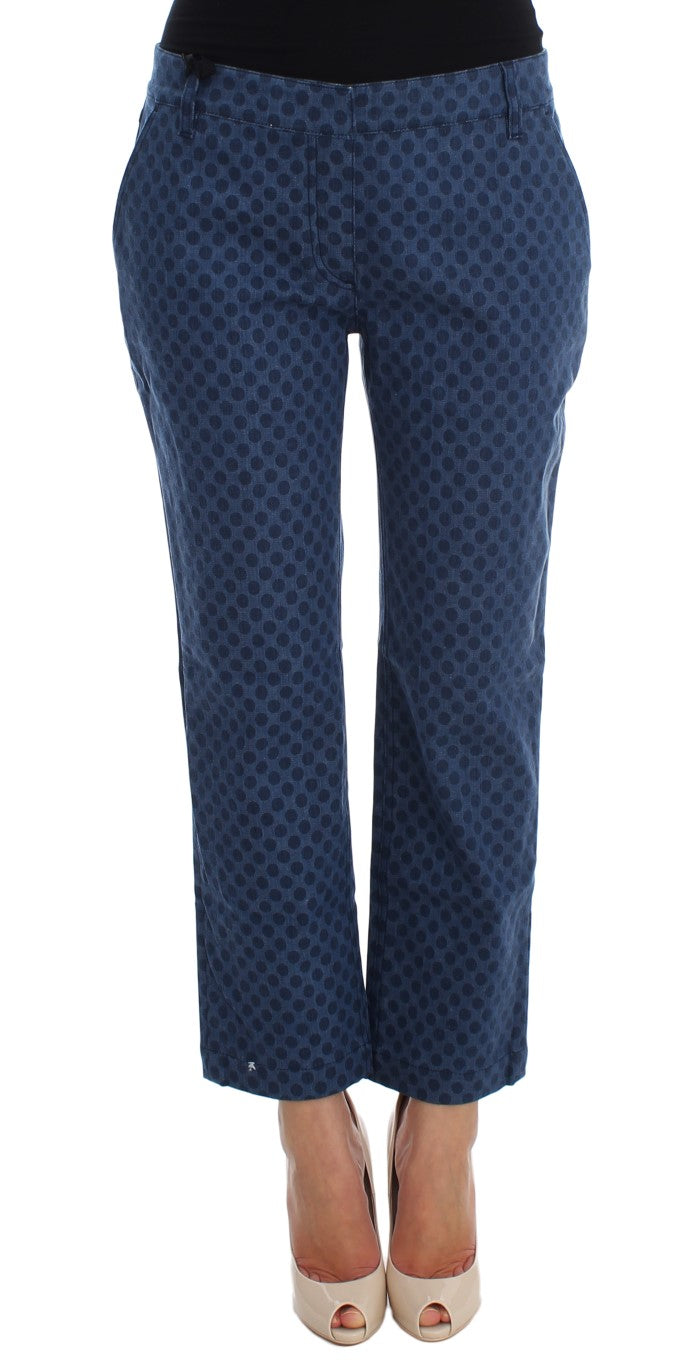 Dolce &amp; Gabbana – Capri-Stretch-Jeans mit Punkten