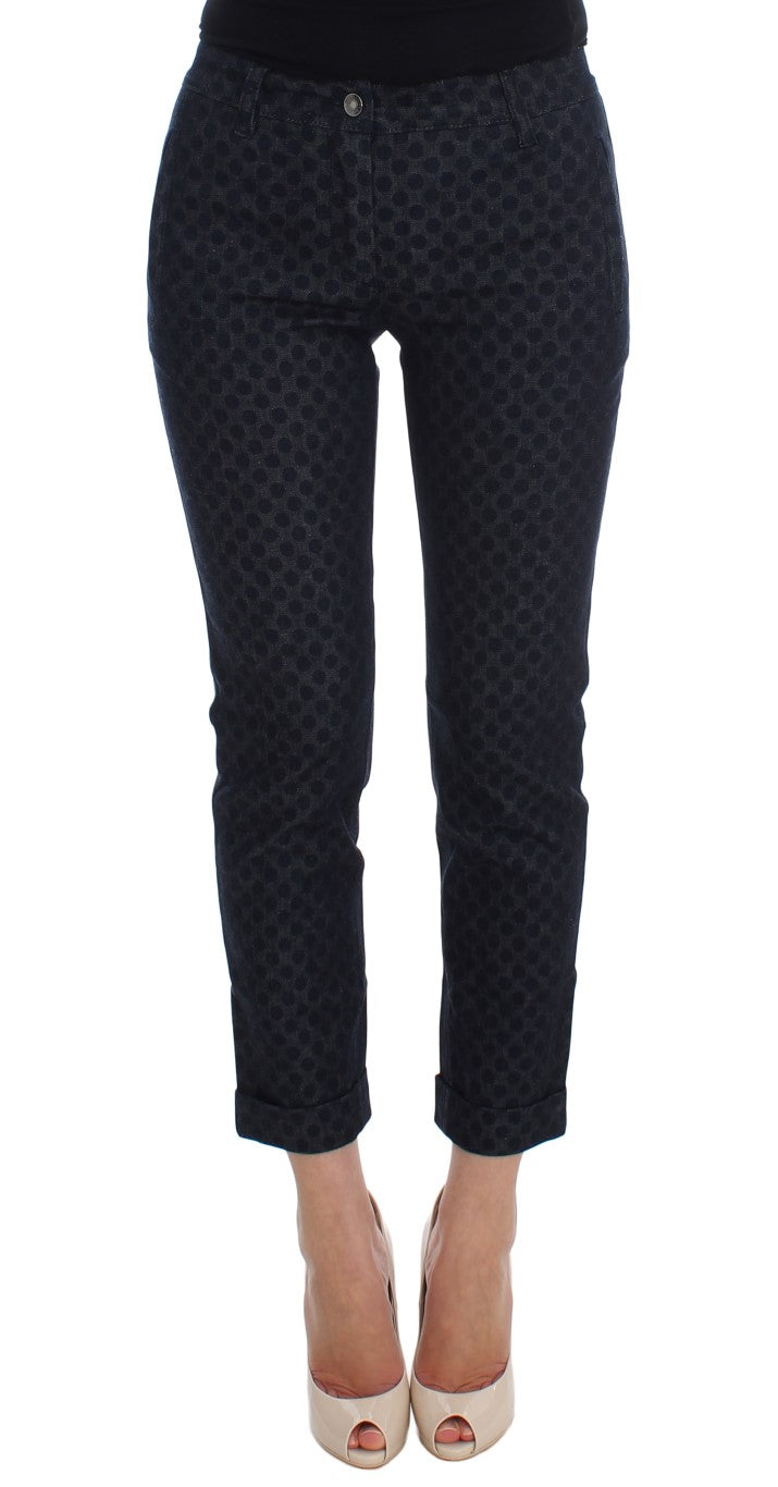 Dolce &amp; Gabbana Schicke Caprijeans mit Punkten