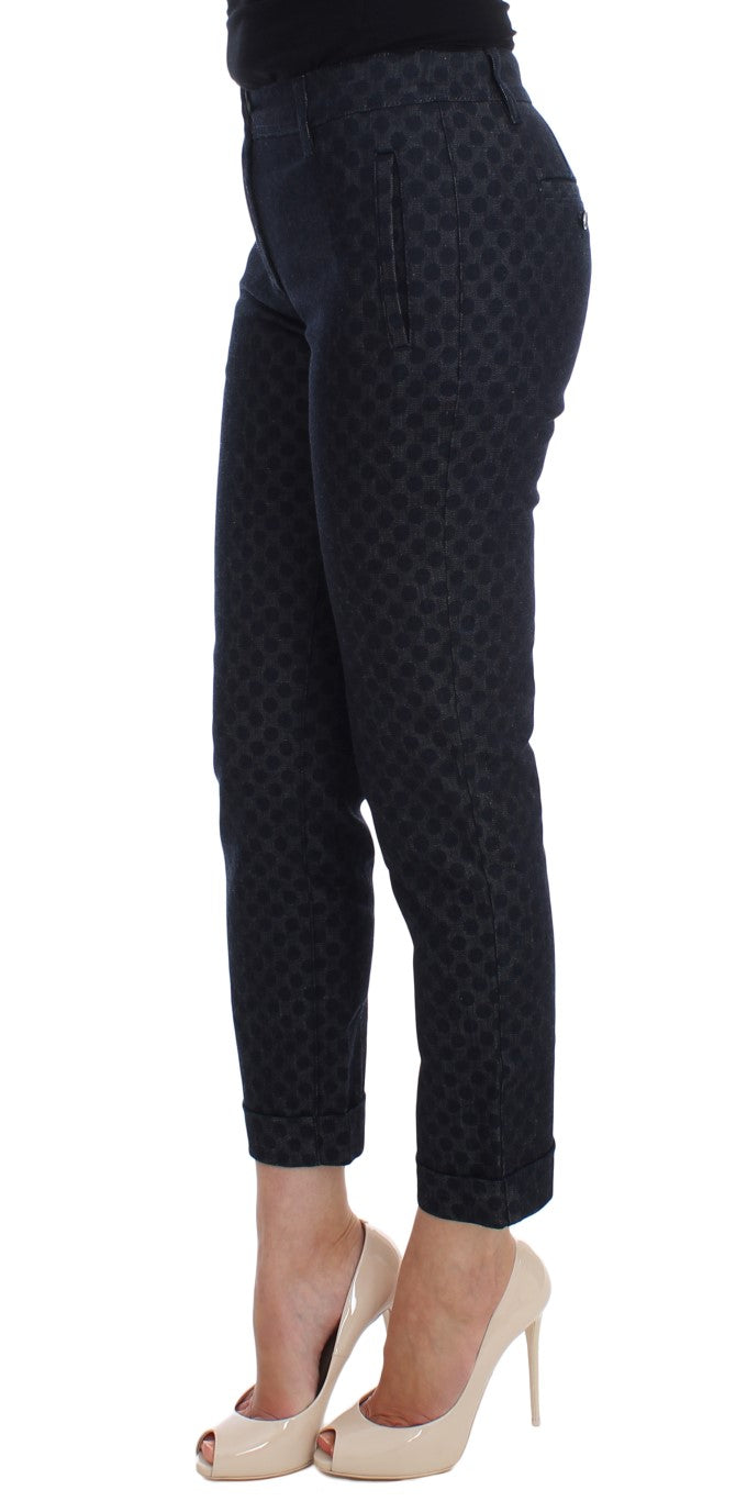 Dolce &amp; Gabbana Schicke Caprijeans mit Punkten