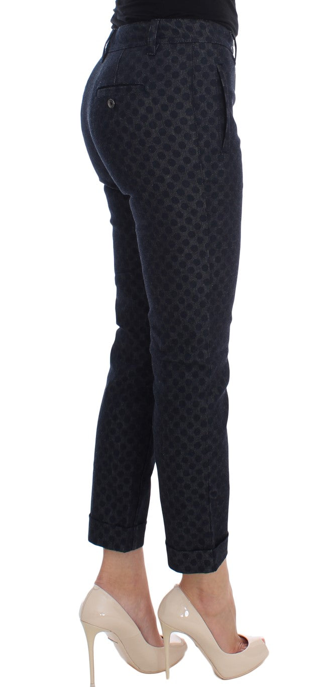 Dolce &amp; Gabbana Schicke Caprijeans mit Punkten