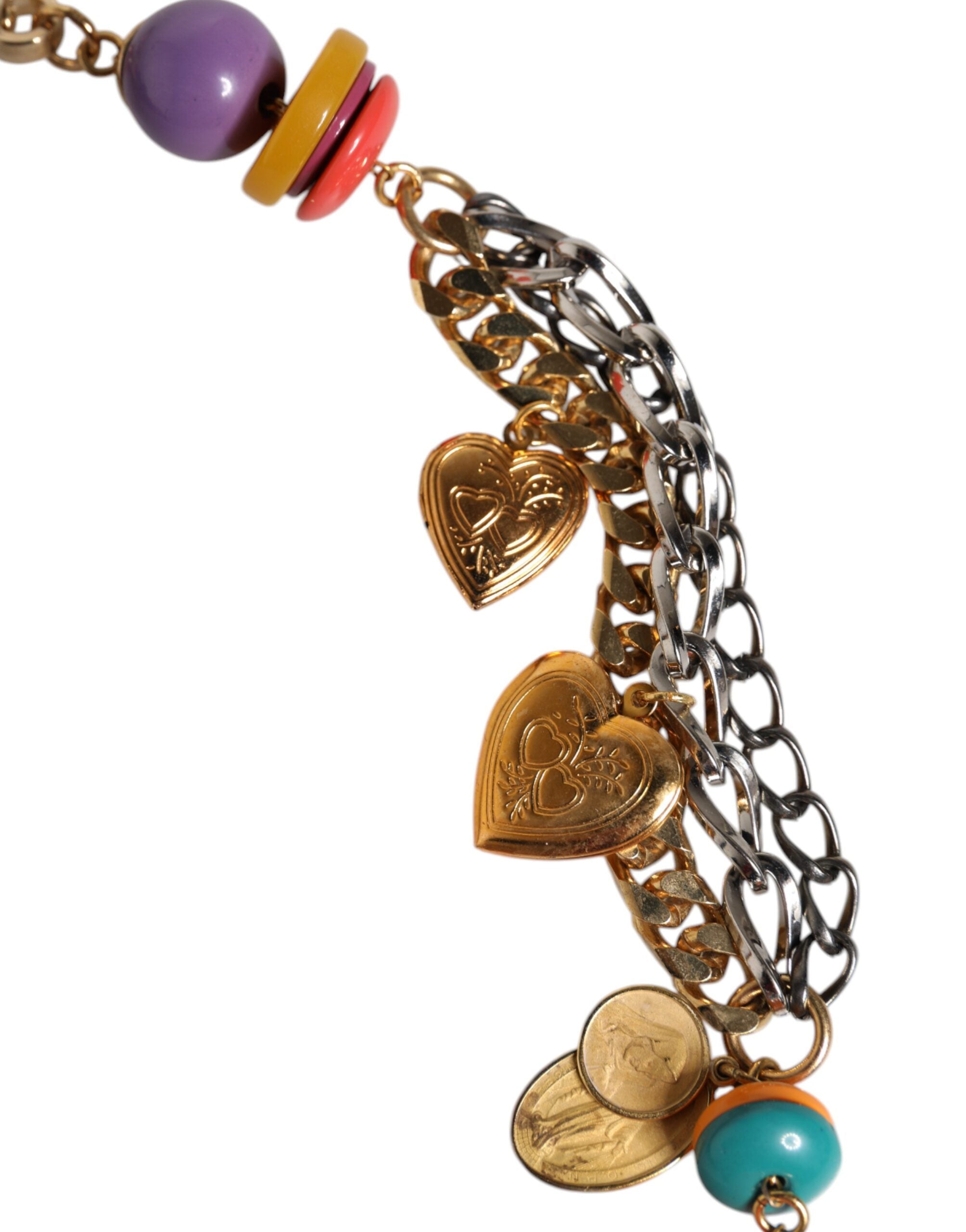 Curea Dolce &amp; Gabbana cu lanț decorativ multicolor