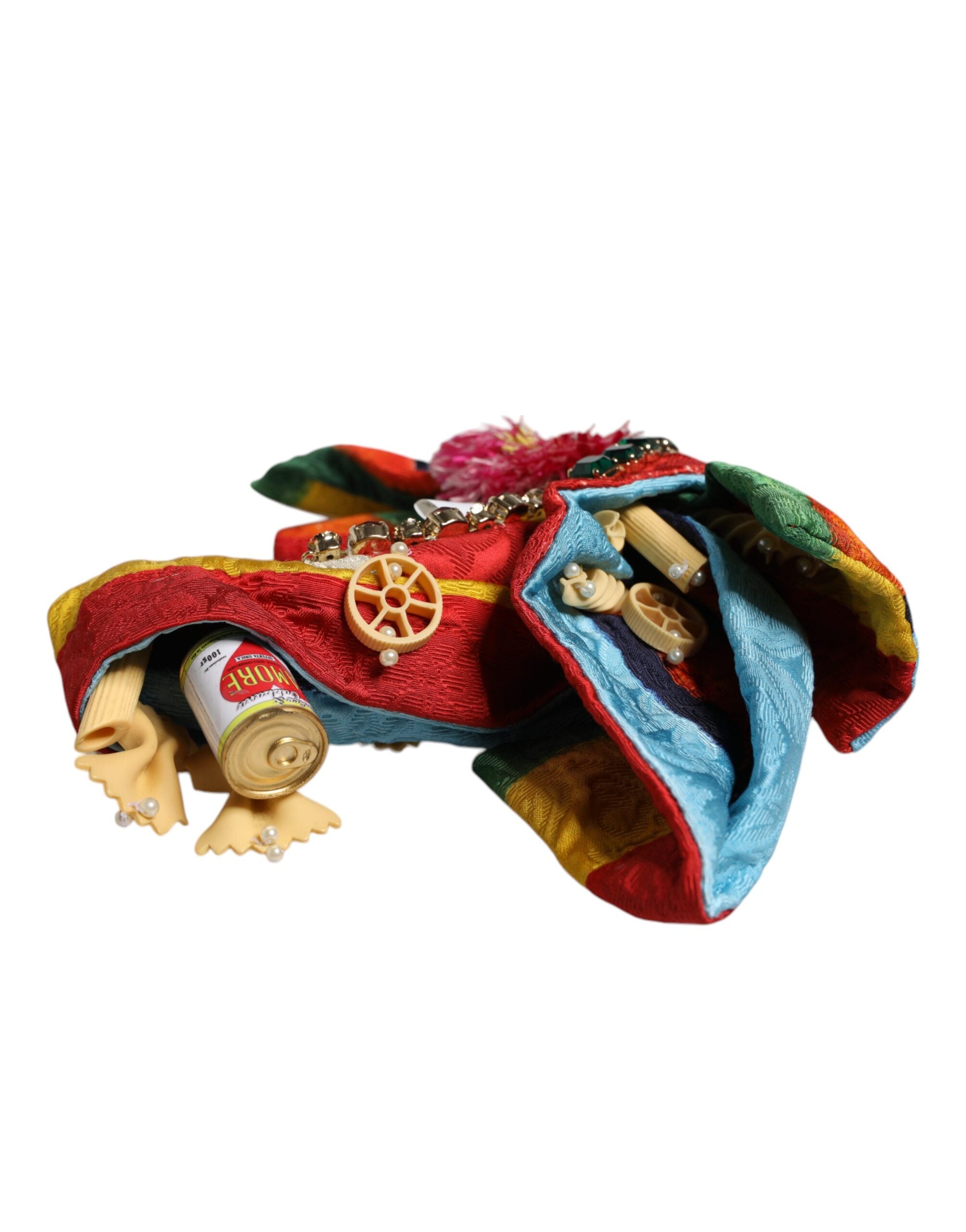 Bentiță Dolce &amp; Gabbana cu diademă și cristale florale multicolore