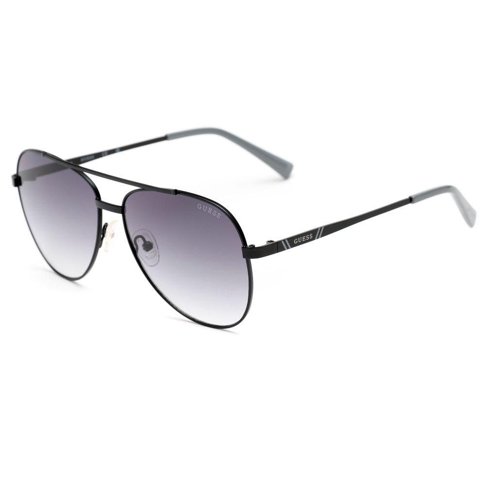 Ochelari de soare Guess din metal negru
