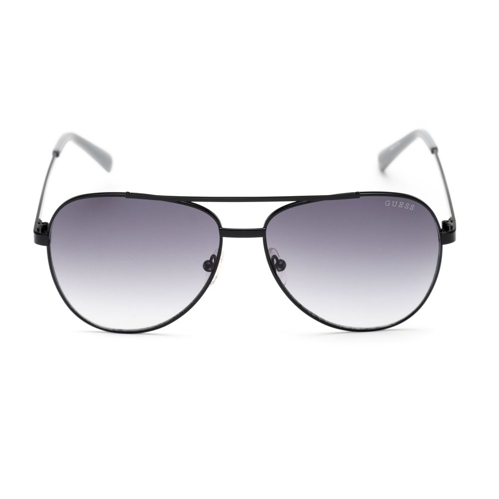 Ochelari de soare Guess din metal negru