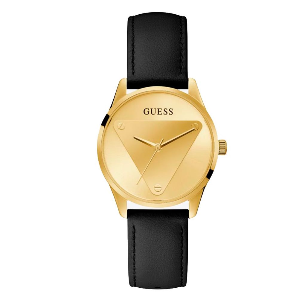 Ceas Guess din piele neagră