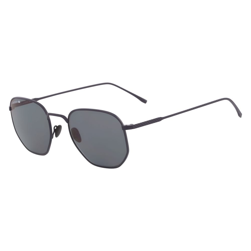 Lacoste – Blaue Sonnenbrille aus Metall