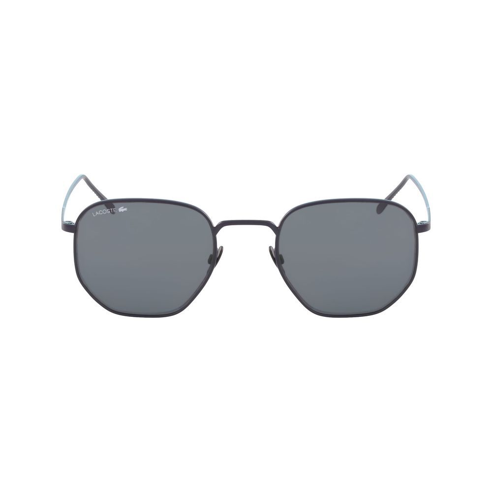 Lacoste – Blaue Sonnenbrille aus Metall