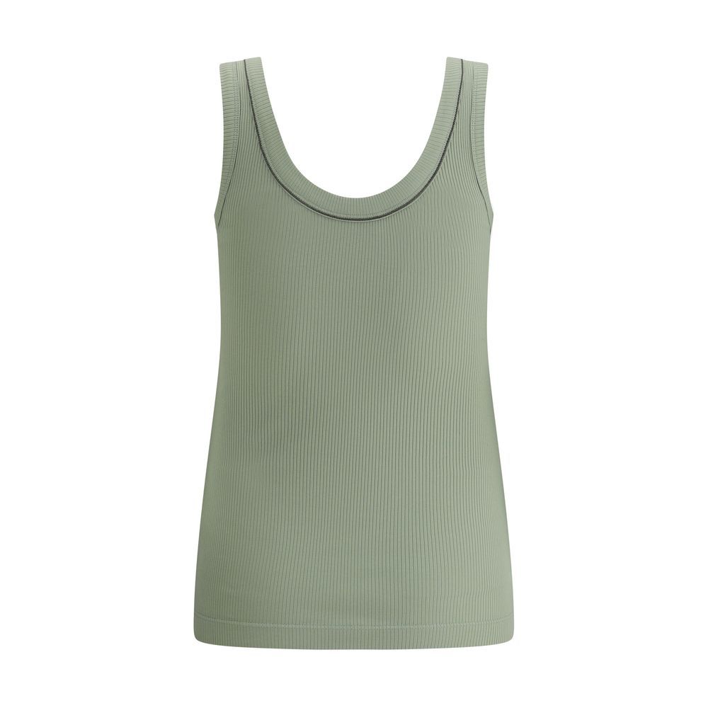Brunello Cucinelli Geripptes Top