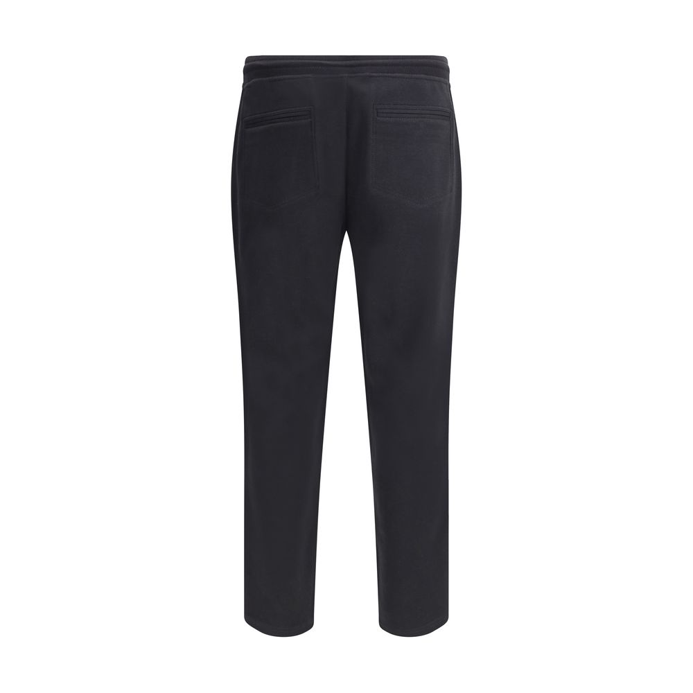 Pantaloni de trening monocromi Brunello Cucinelli