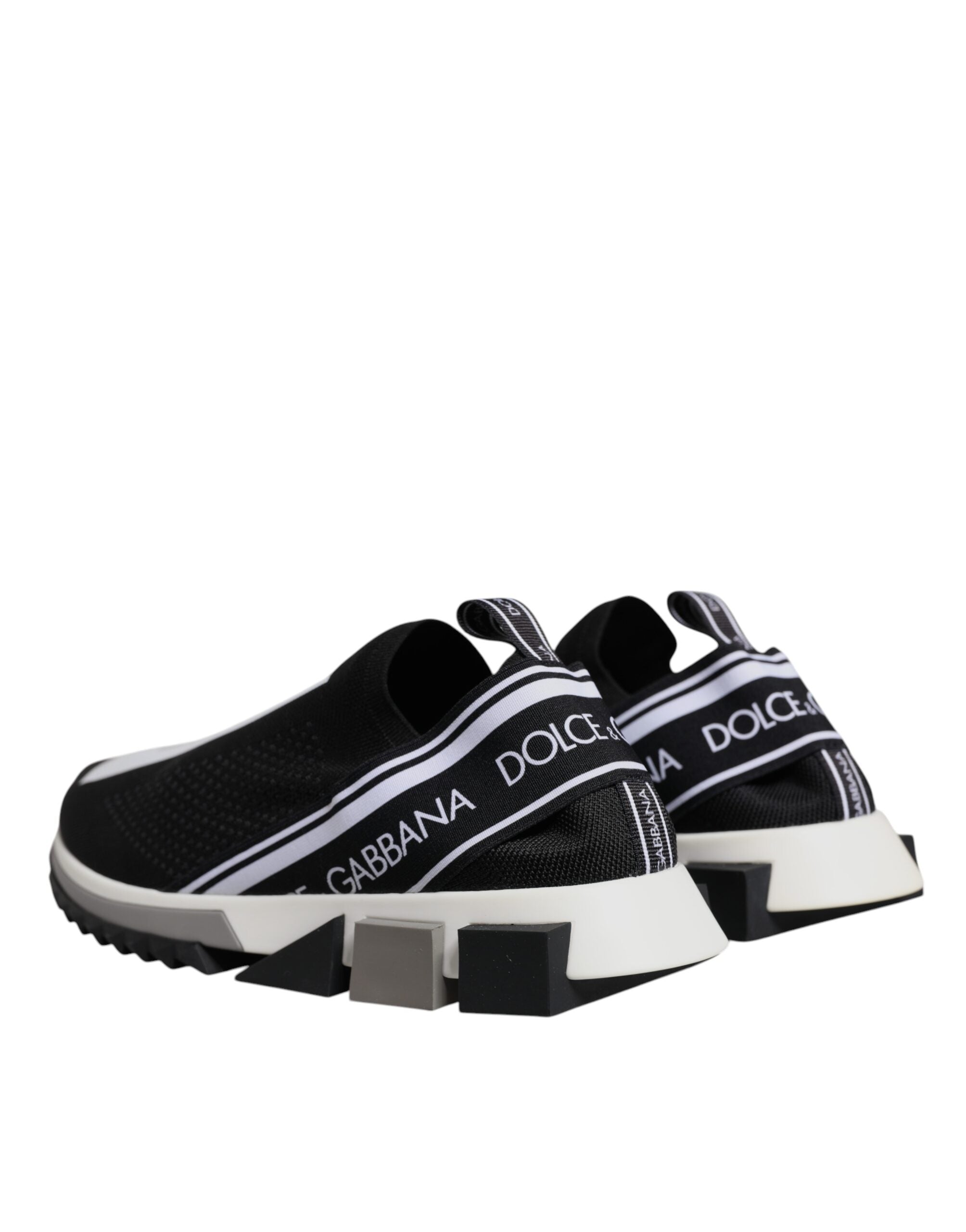 Dolce &amp; Gabbana Sorrento Slip-On Sneakers in Schwarz/Weiß