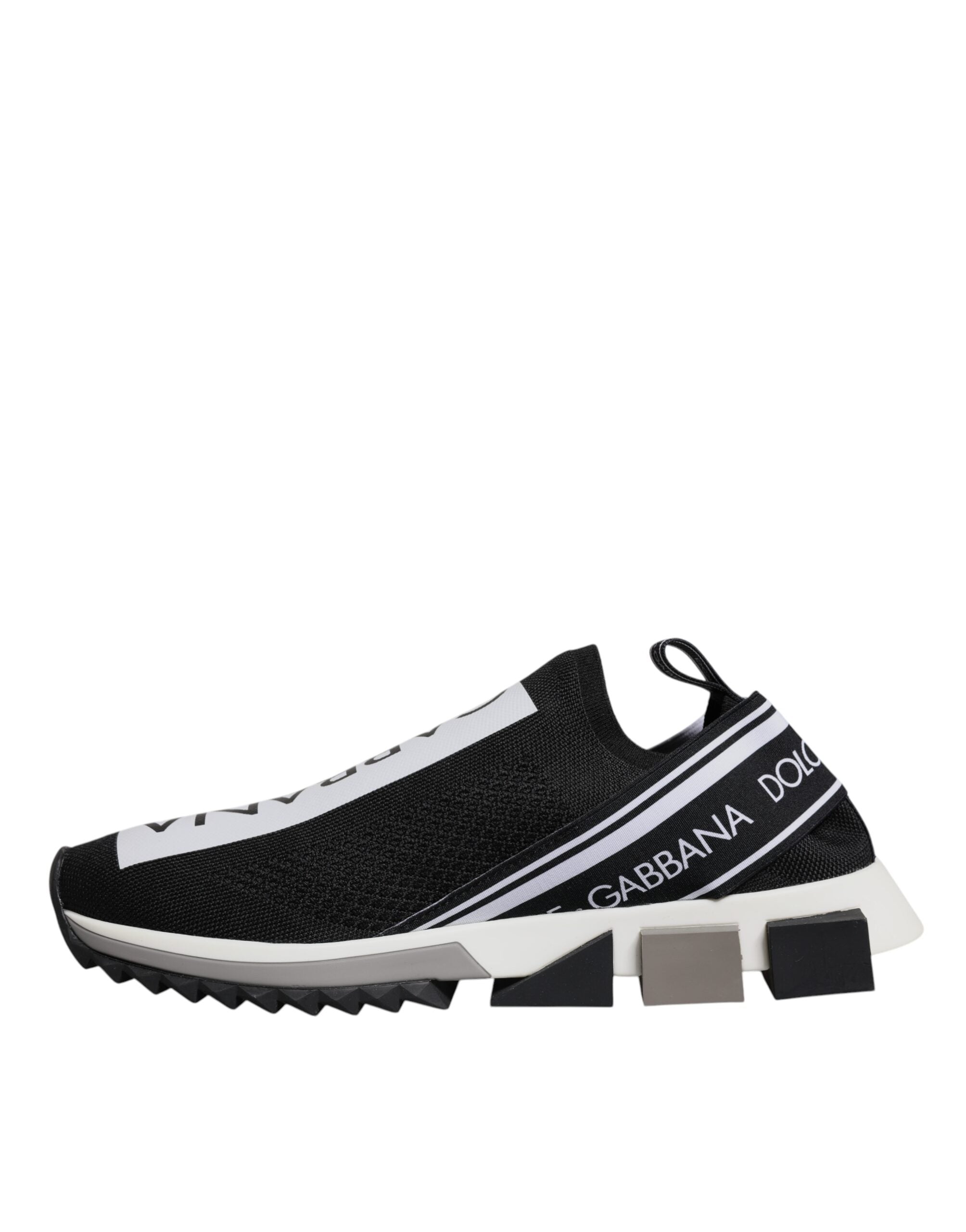 Dolce &amp; Gabbana Sorrento Slip-On Sneakers in Schwarz/Weiß