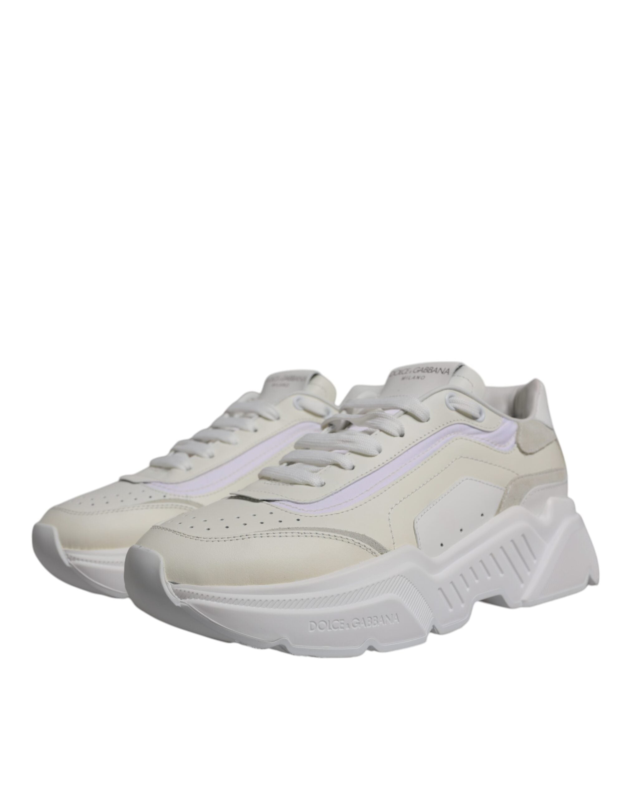 Dolce &amp; Gabbana Weiße Daymaster Low Top Sneakers Schuhe