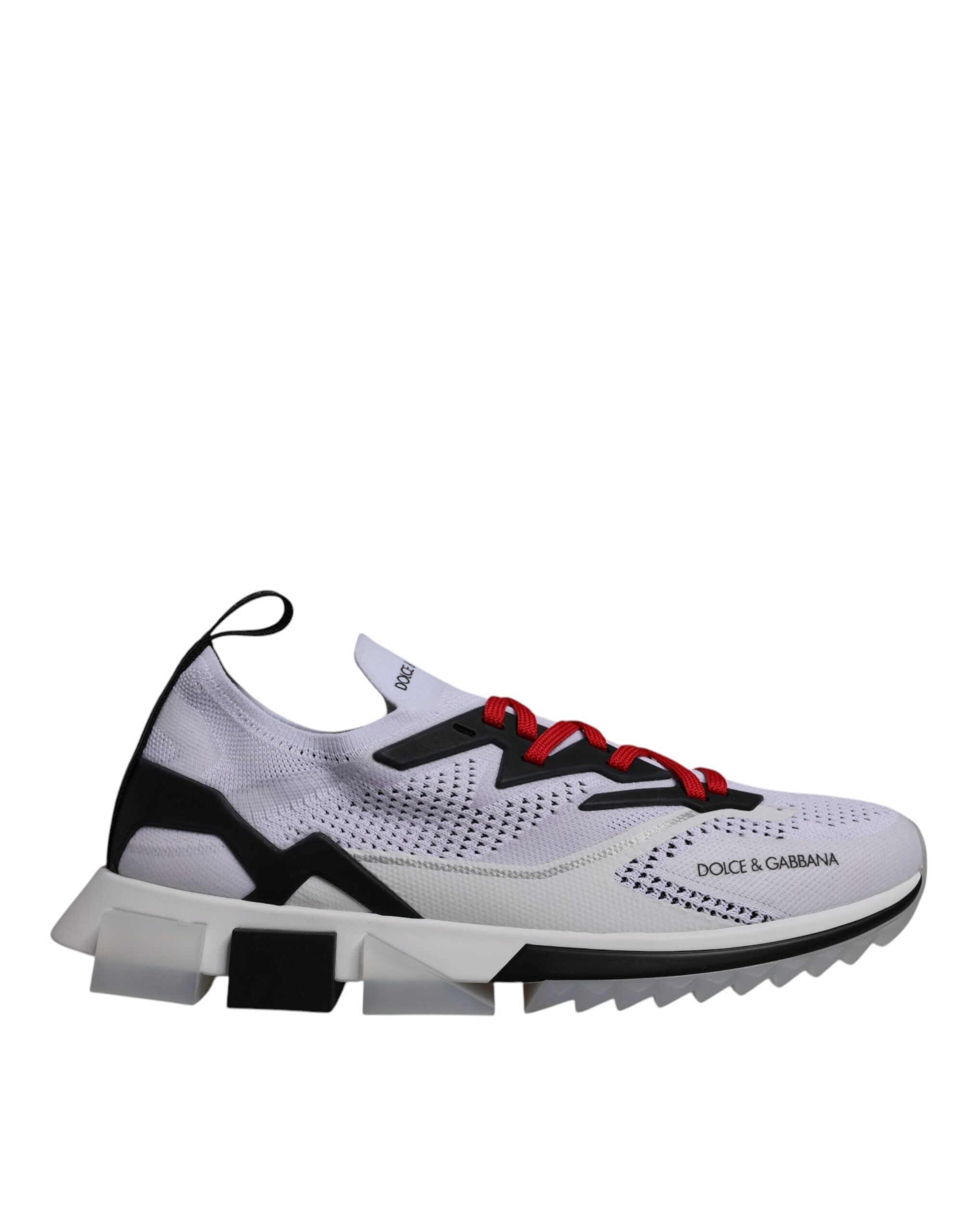 Dolce &amp; Gabbana Weiße SORRENTO Sport Stretch Sneakers Schuhe