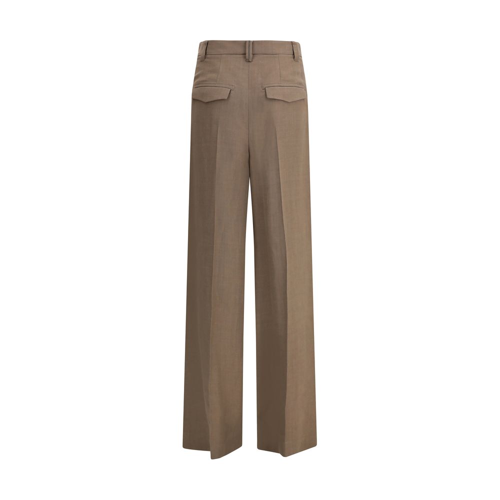Brunello Cucinelli Hose mit weitem Bein