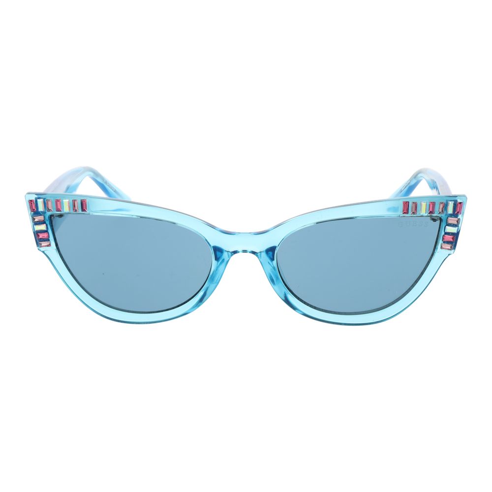 Ochelari de soare Guess turcoaz pentru femei
