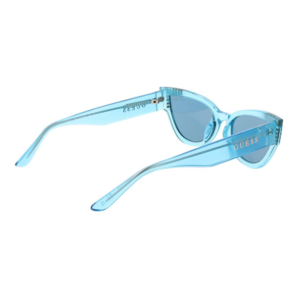 Ochelari de soare Guess turcoaz pentru femei