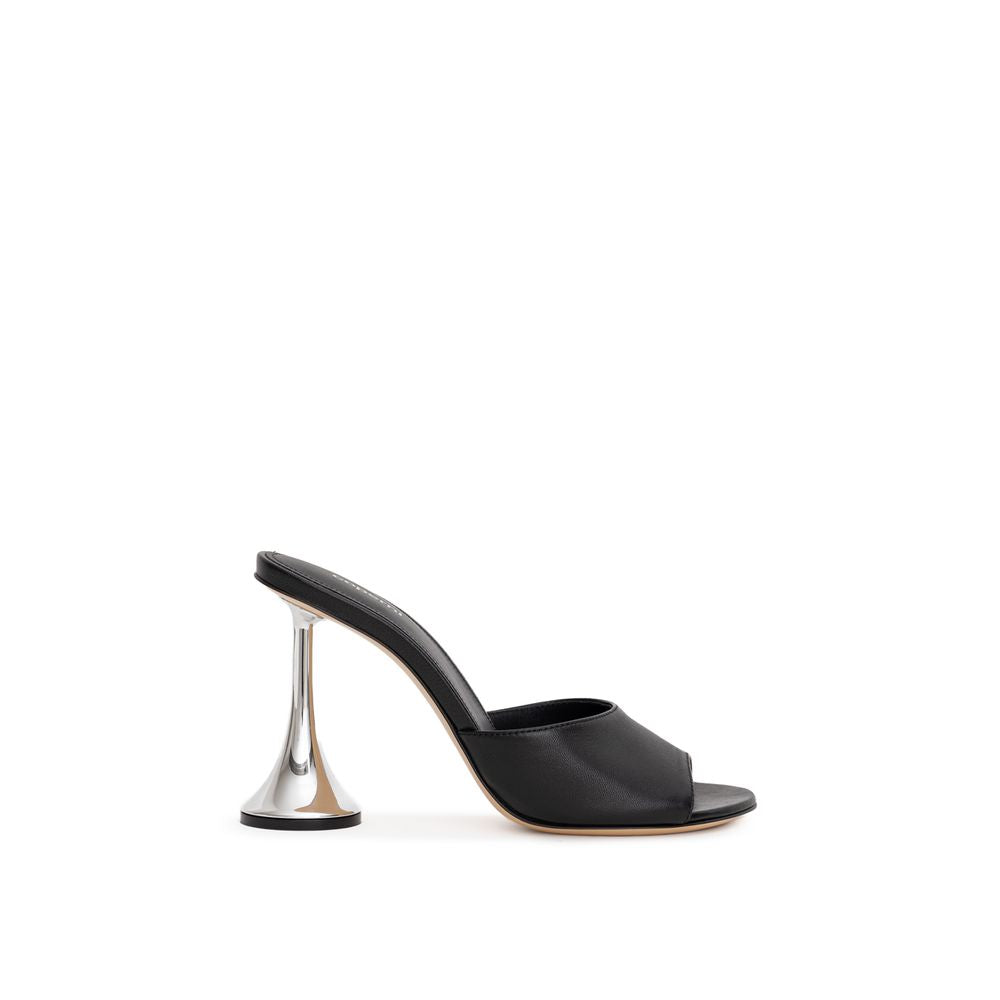 Coperni – Schwarze Ledersandale
