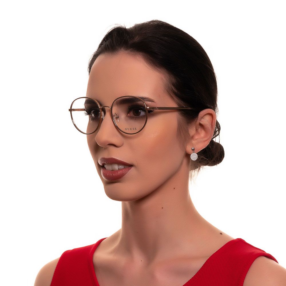 Rame optice Guess aurii pentru femei
