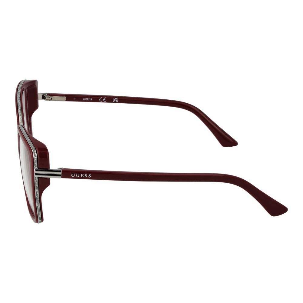 Rame optice Guess Burgundy pentru femei