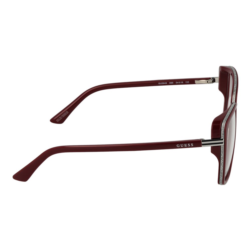 Rame optice Guess Burgundy pentru femei