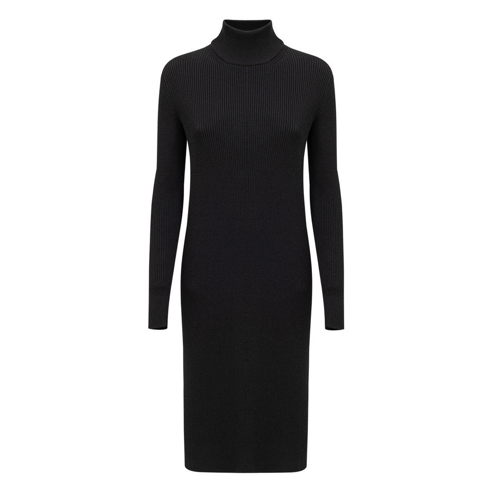 Schwarzes Wollkleid von Bottega Veneta