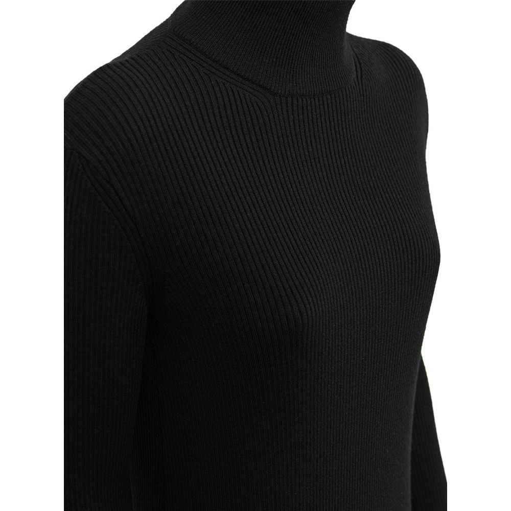 Schwarzes Wollkleid von Bottega Veneta