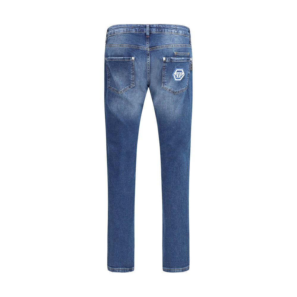 Jeanși super drepți Philipp Plein
