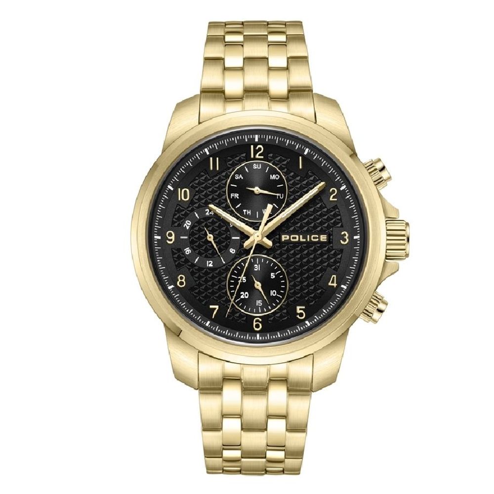 Police – Uhr aus Edelstahl in Gold