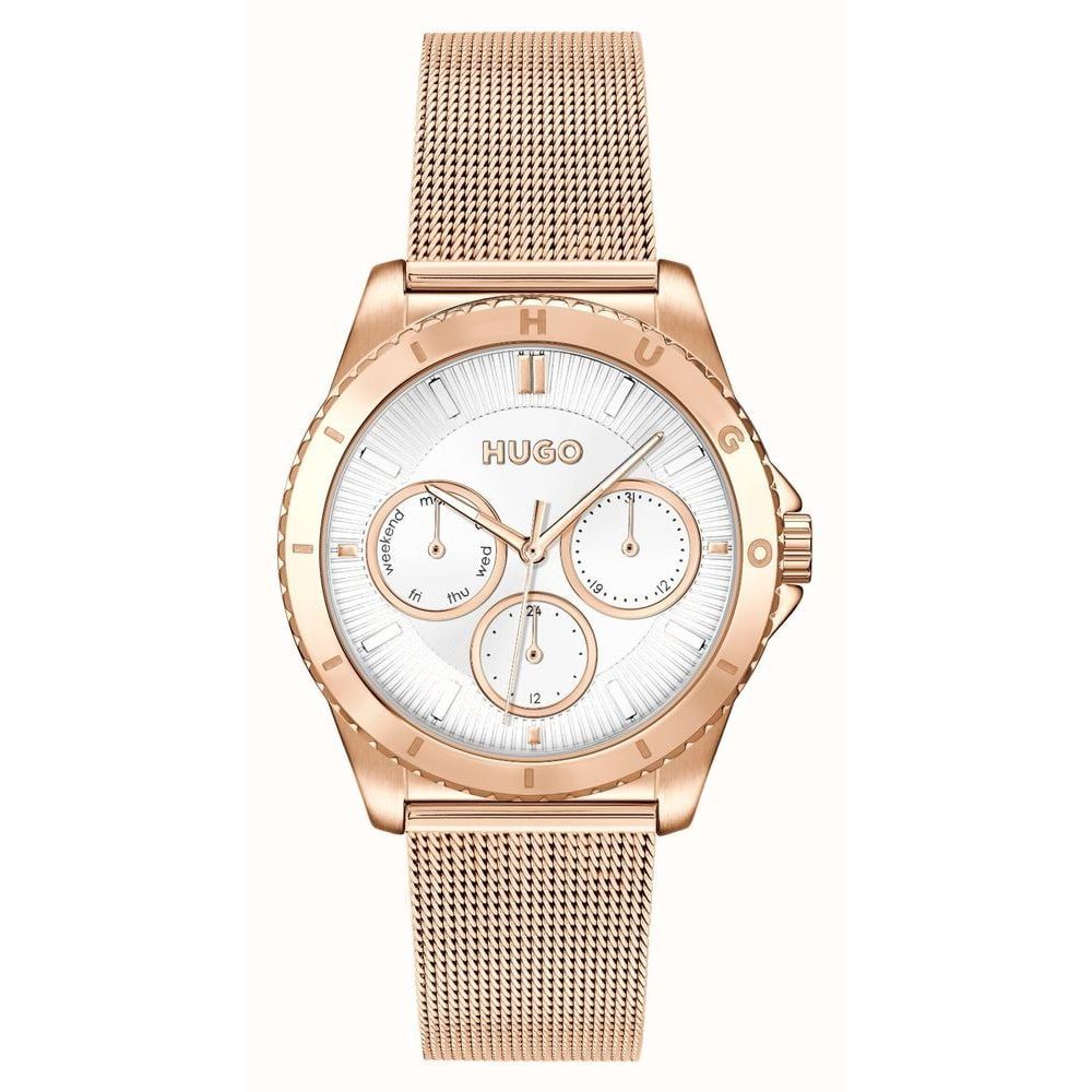 Hugo Boss – Goldfarbene Edelstahluhr aus Edelstahl