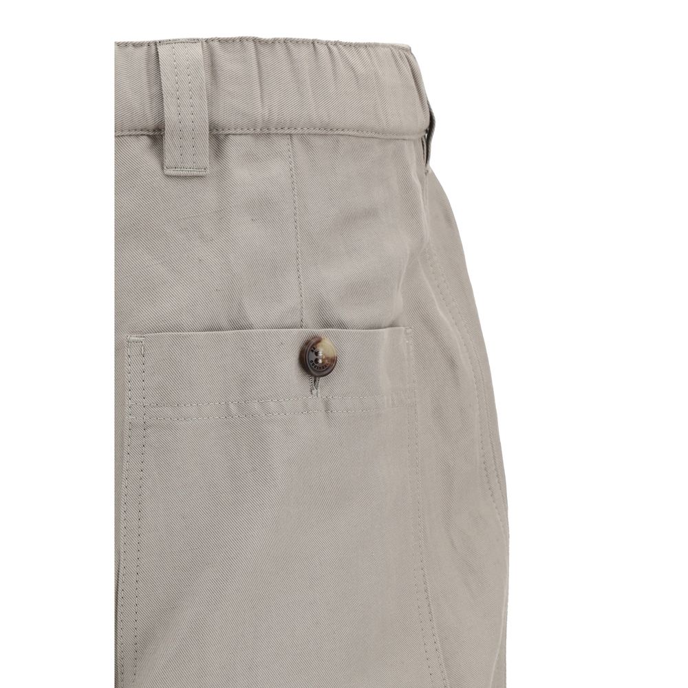 Pantaloni din in Brunello Cucinelli