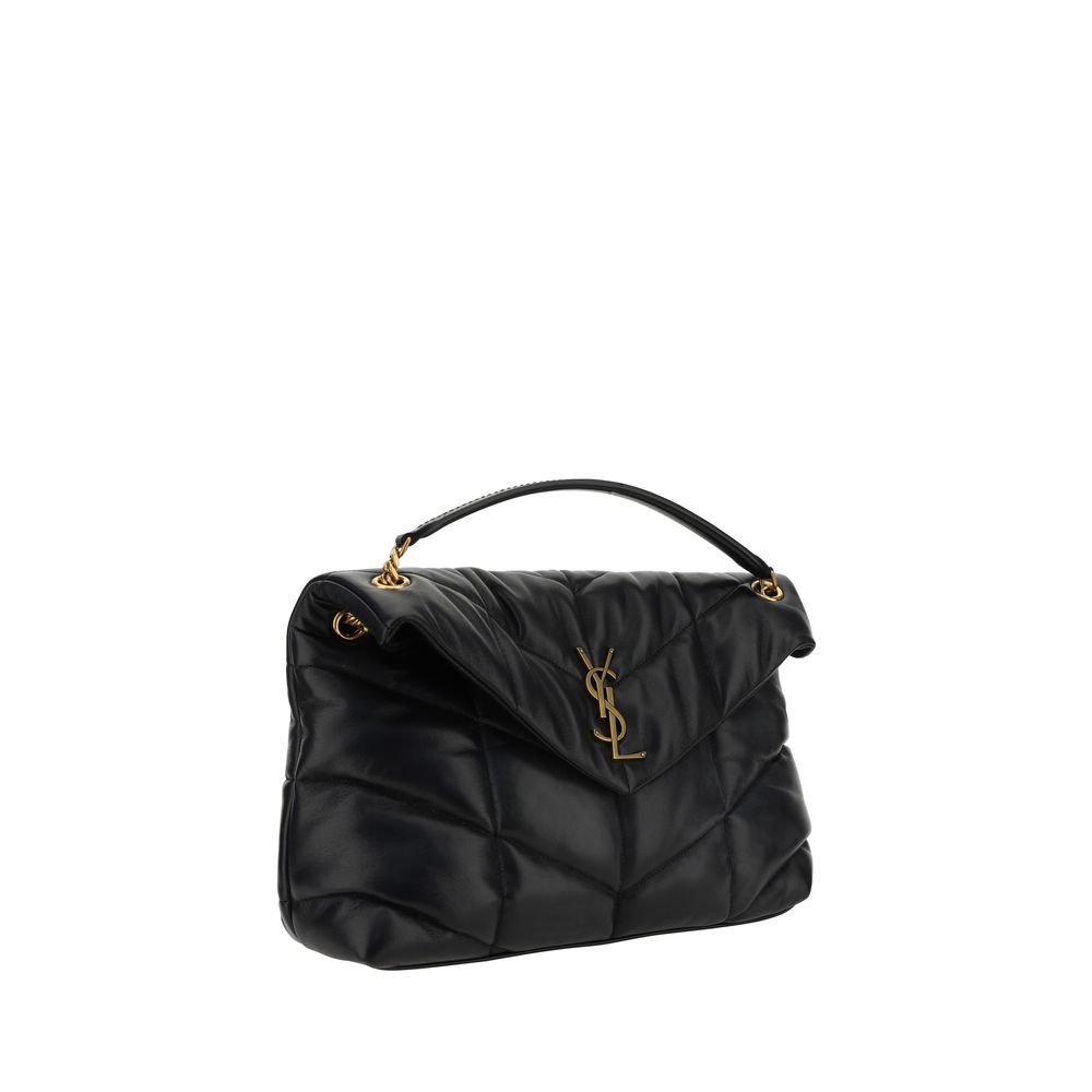 Geantă de umăr Saint Laurent LouLou medie