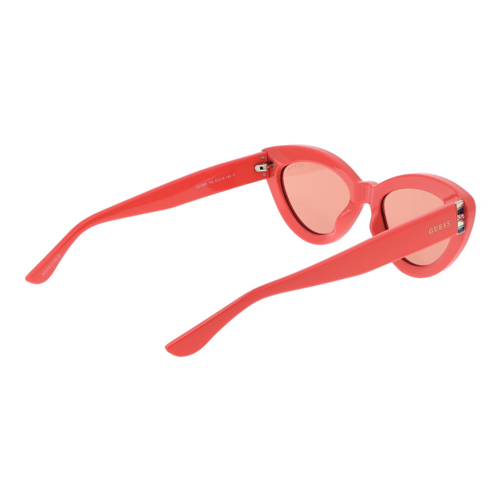 Ochelari de soare Guess roz pentru femei