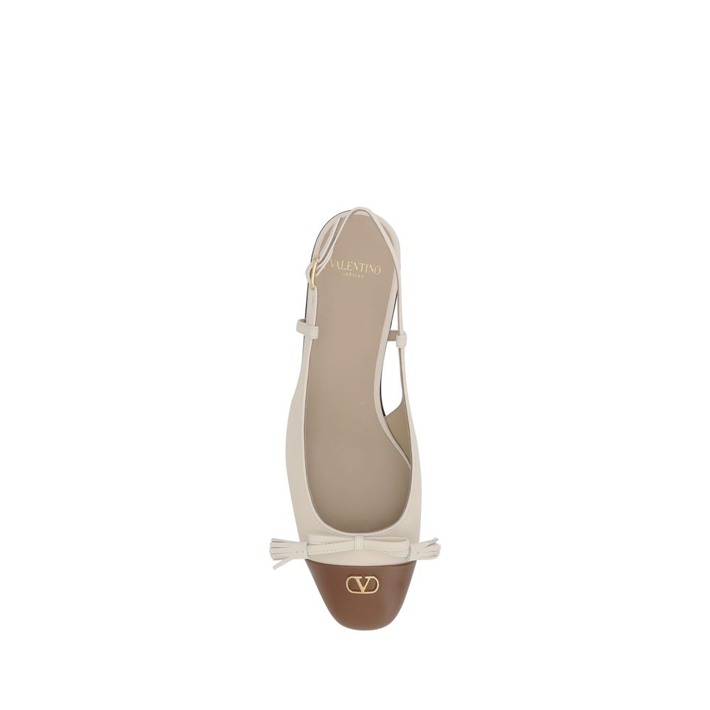 Valentino Garavani Valet Du Roi Ballerinas