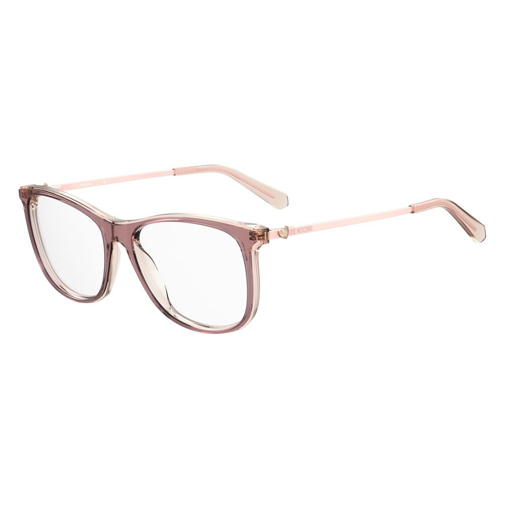 Ochelari de soare Love Moschino roz Haircalf
