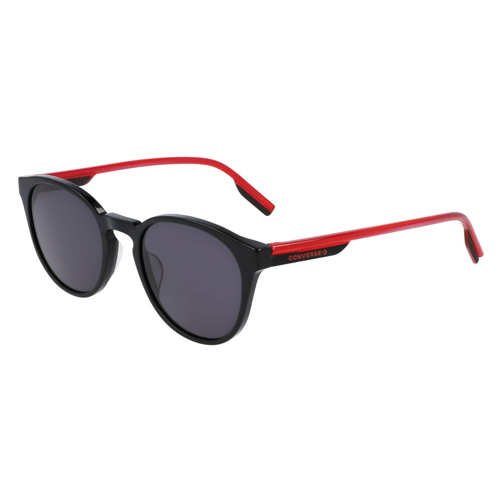 Converse – Schwarze Sonnenbrille aus Kalbshaar