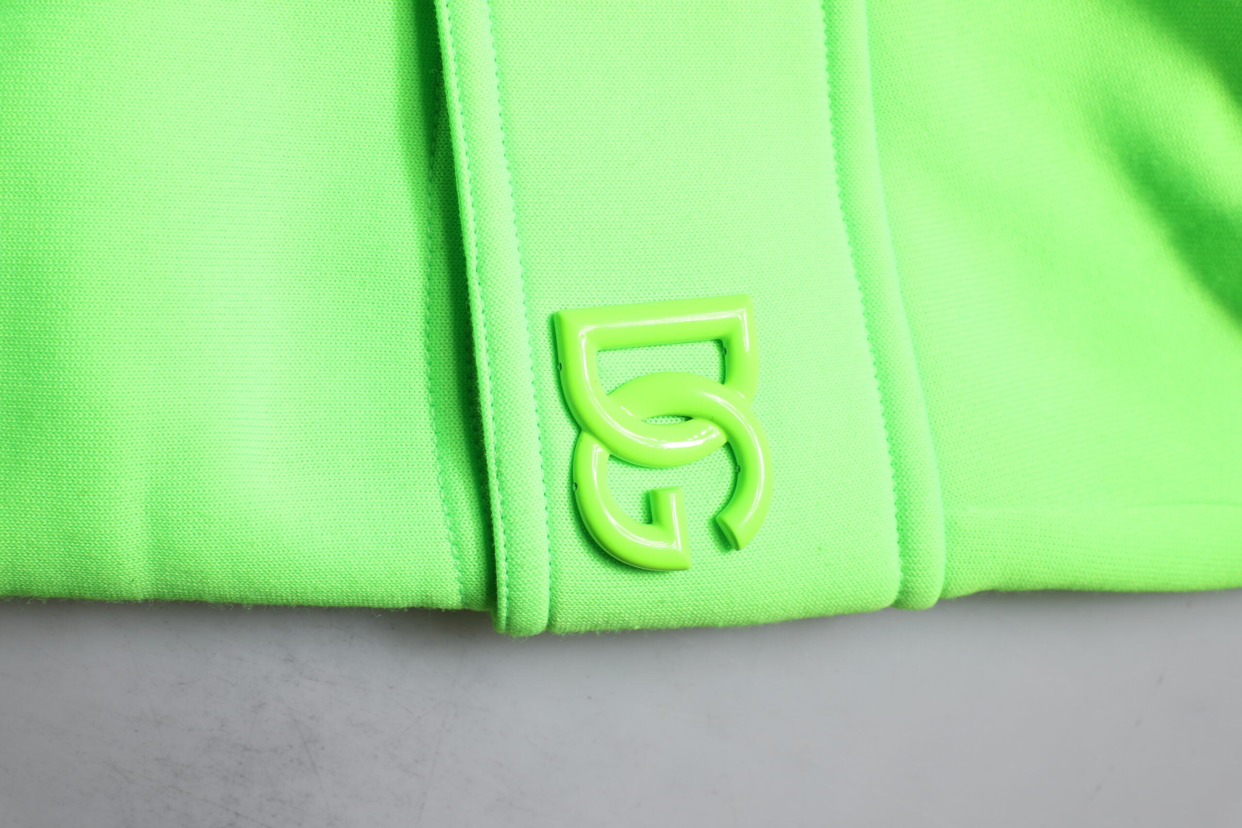 Dolce &amp; Gabbana Pantaloni de trening cargo verde neon pentru bărbați
