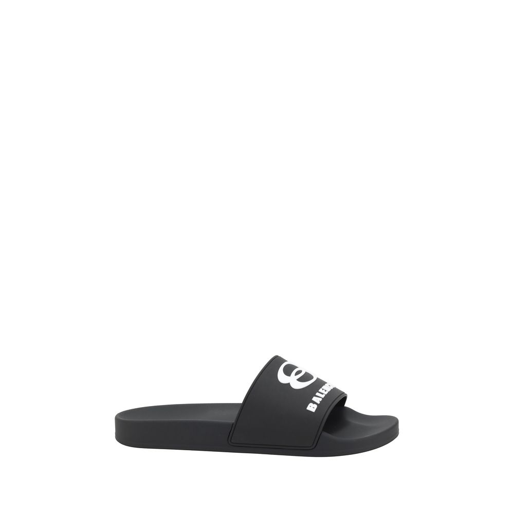 Papuci Balenciaga cu logo
