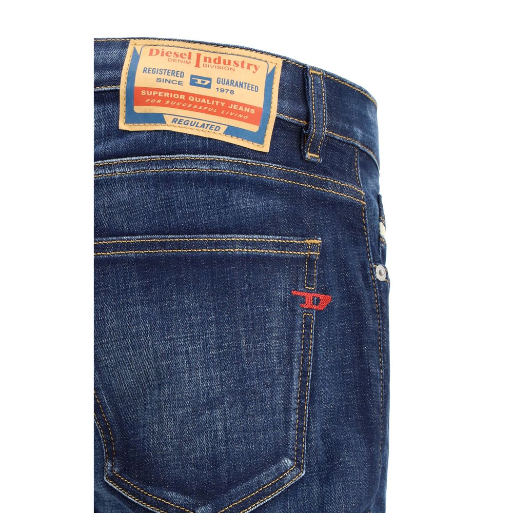 Blugi Diesel Blue Cotton 2019 D-strukt