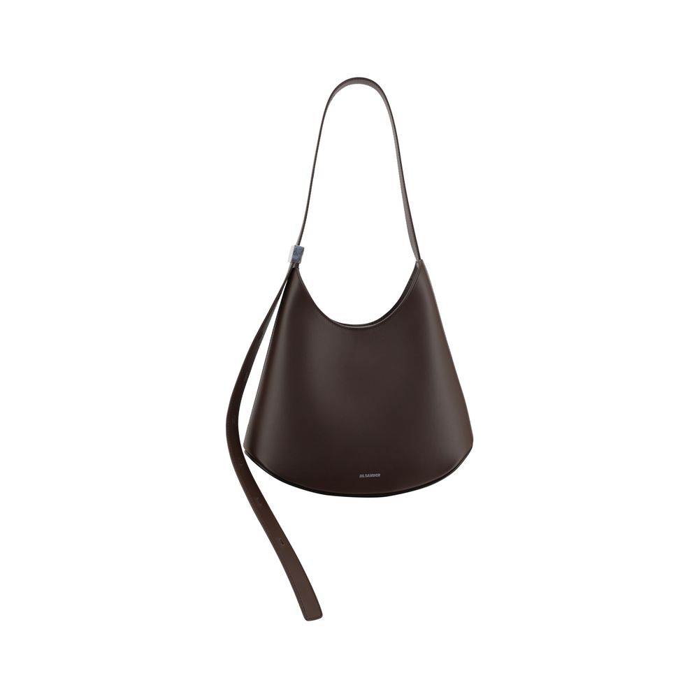 Geantă de umăr Jil Sander Eldorado mică