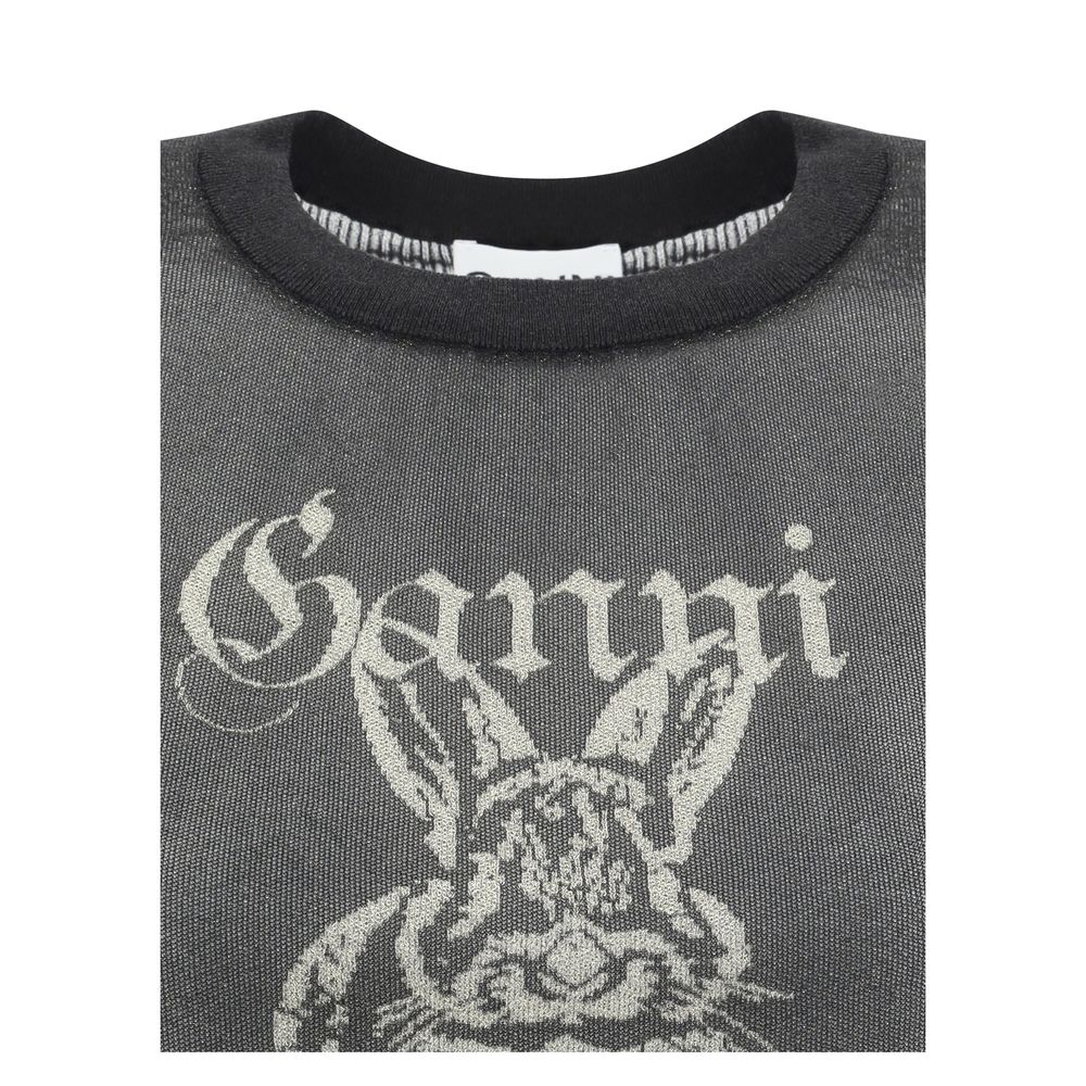 Top transparent jacquard Ganni