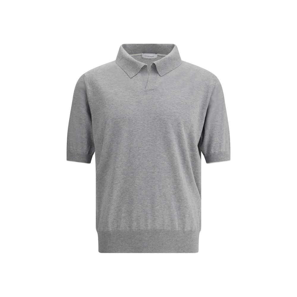 Tricou polo din bumbac Cruciani