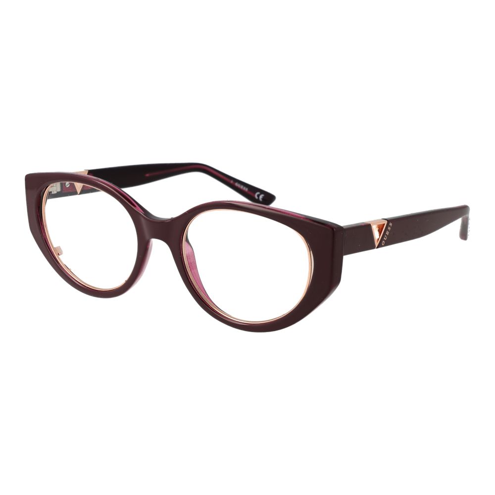 Rame optice Guess Burgundy pentru femei