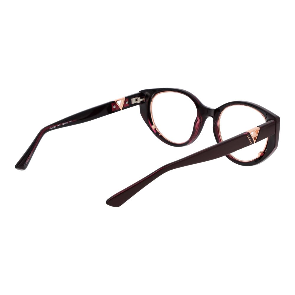 Rame optice Guess Burgundy pentru femei