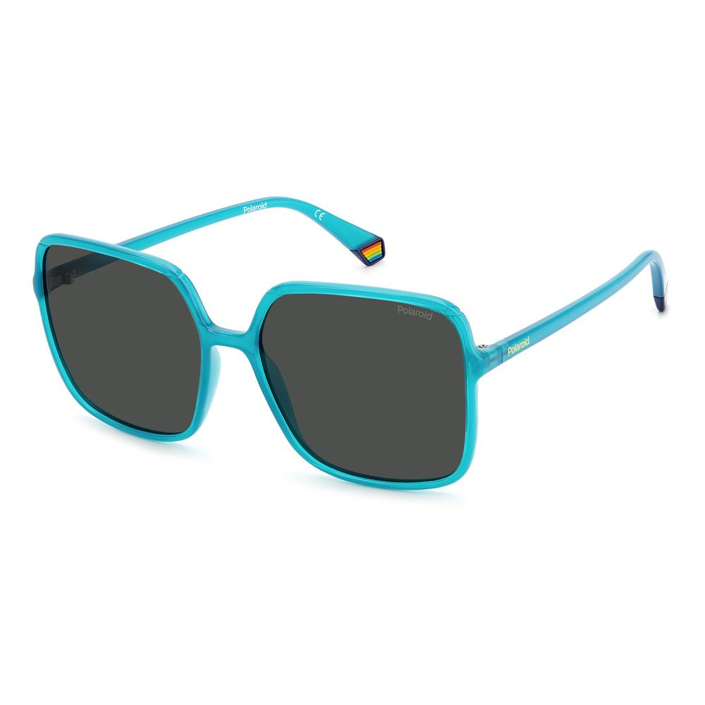 Polaroid Sonnenbrille aus blauem Kunststoff