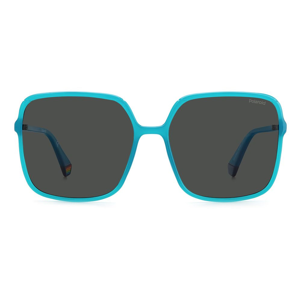 Polaroid Sonnenbrille aus blauem Kunststoff